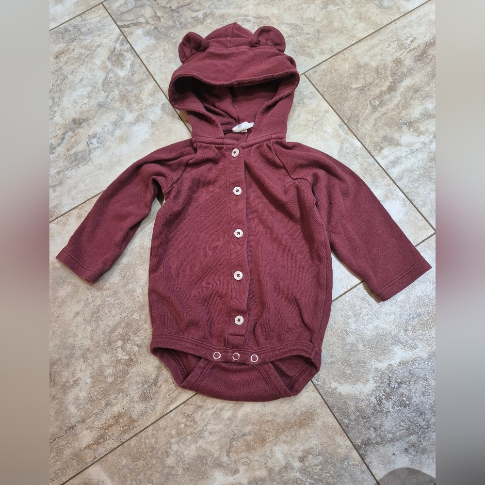 Kate Quinn Maroon Bodysuit